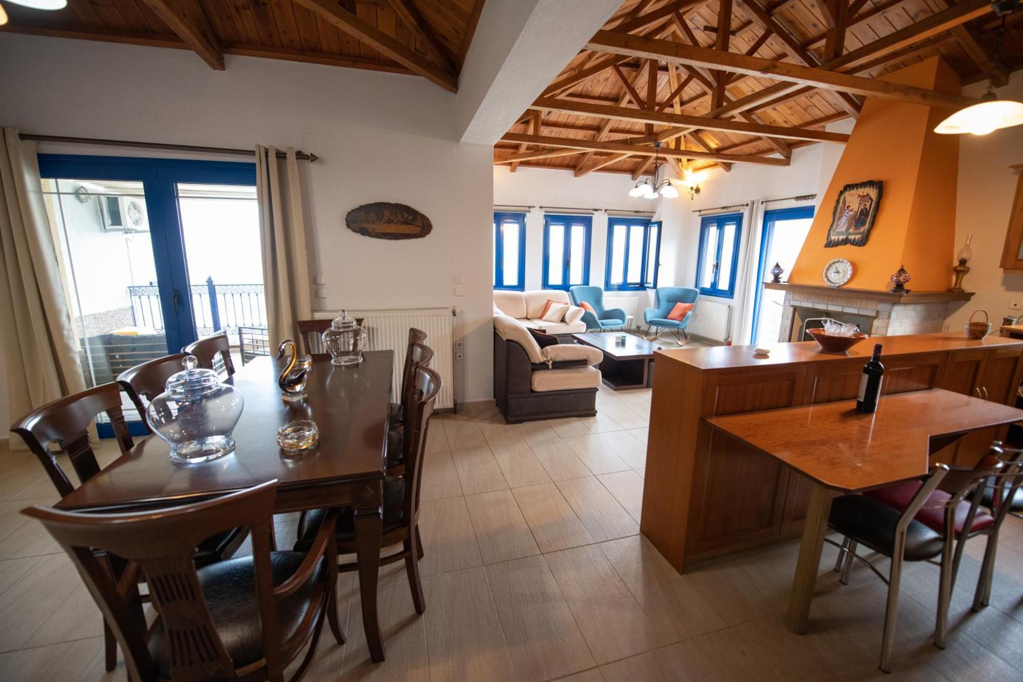 Villa Evmenia Panoramic View & Sea Front Apartments Skopelos Exterior foto